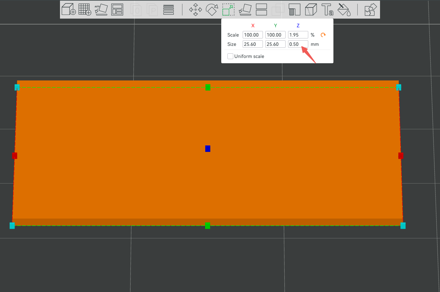 Z-Accuracy Example