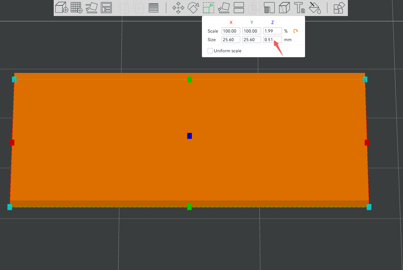 Z-Accuracy Example